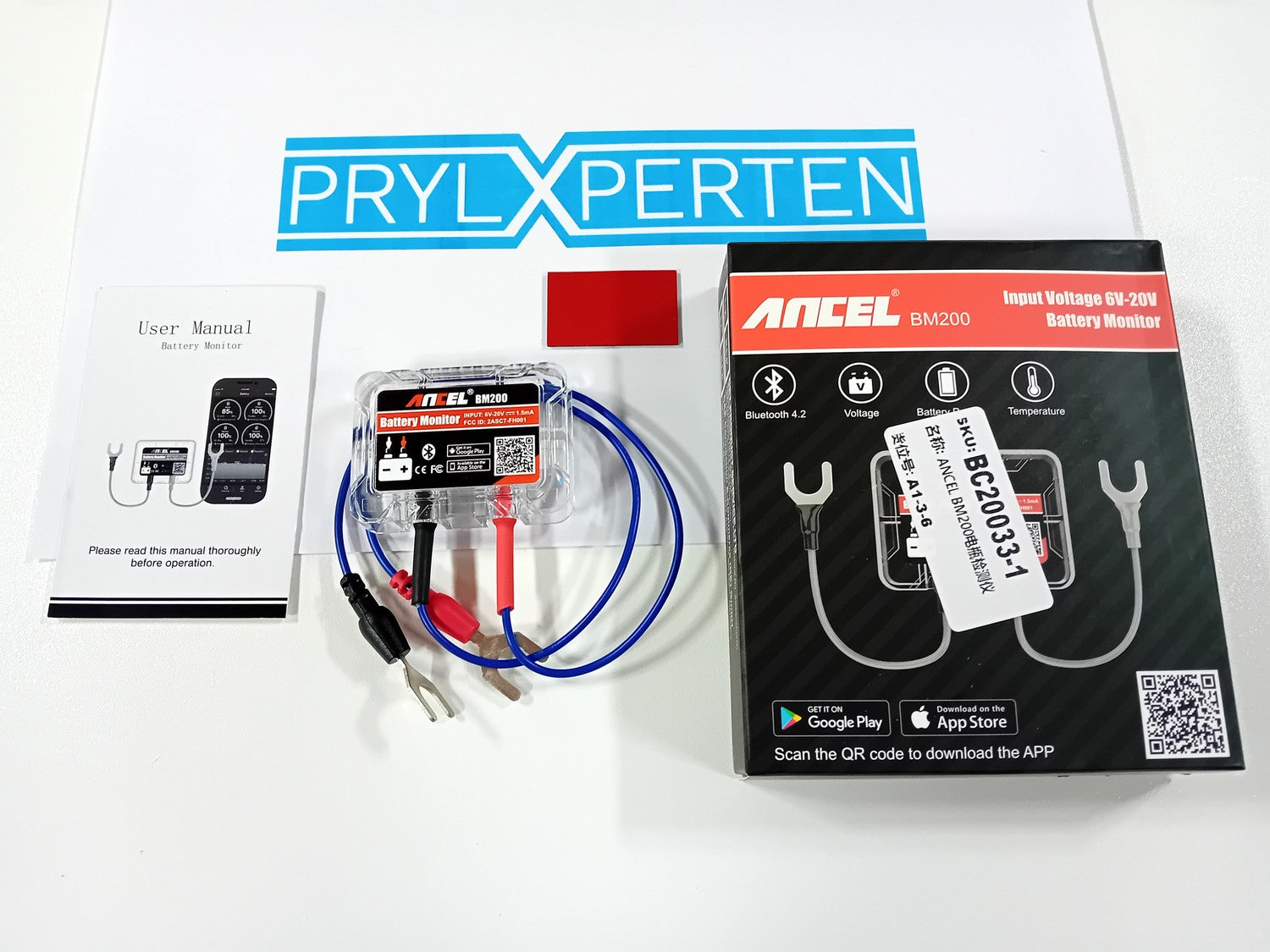 Ancel BM200 Batteri monitor app Bluetooth Generic