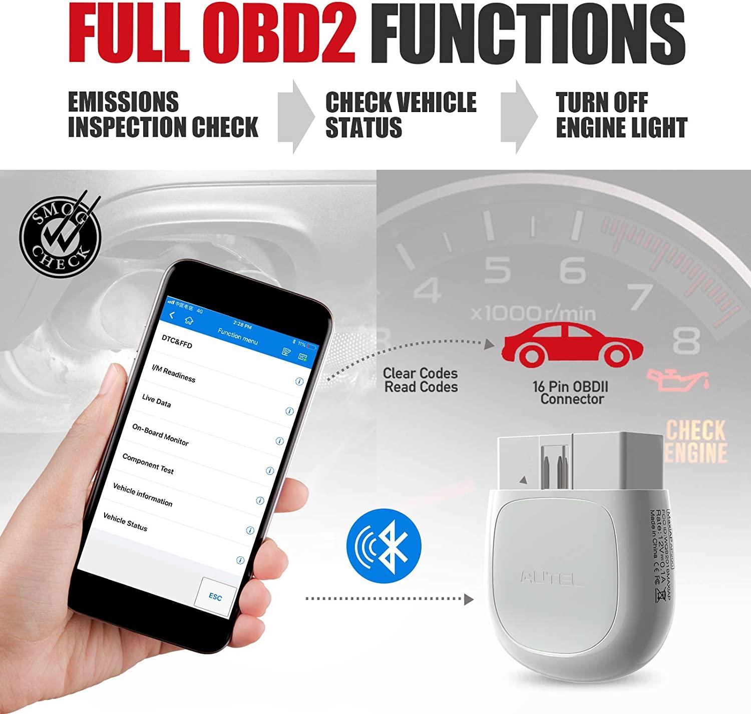 Autel AP200 Felkodsläsare För smartphone Generic