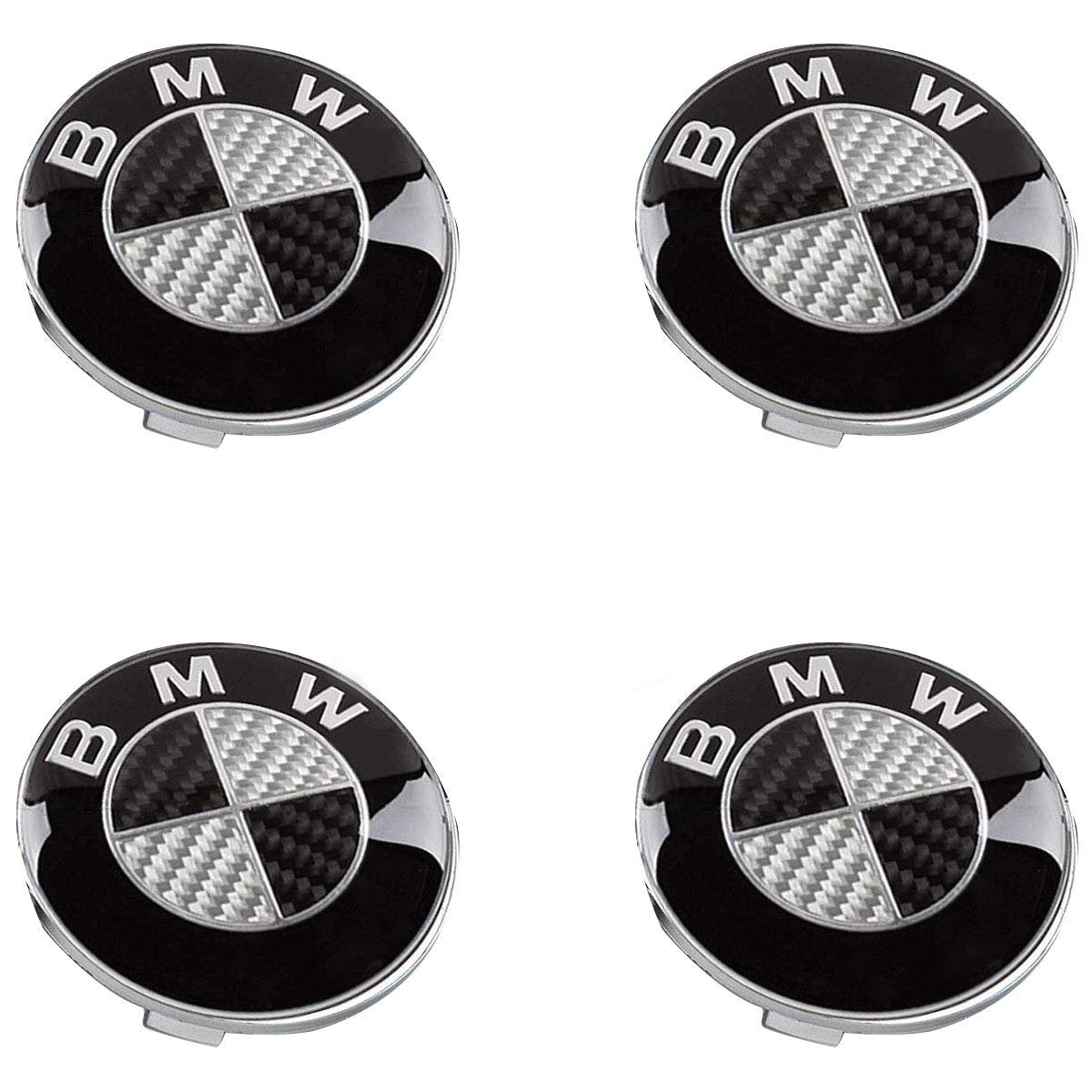 B03- 68MM 4-pack Centrumkåpor BMW Generic