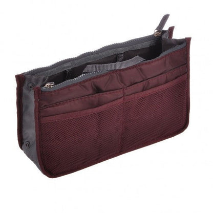 Bag in Bag Handväskinsats Väskinsats Vinröd Generic