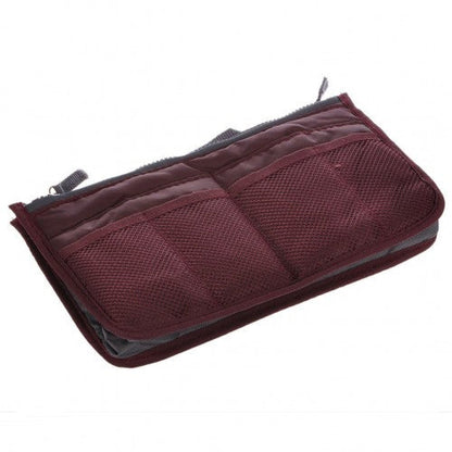 Bag in Bag Handväskinsats Väskinsats Vinröd Generic
