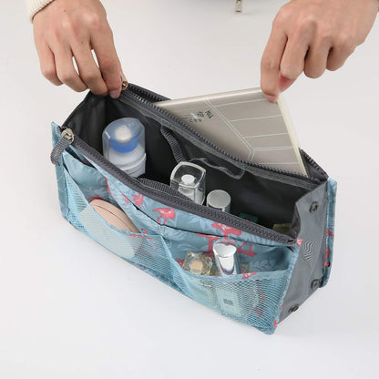 Bag in Bag Handväskinsats Väskinsats Flamingo Mörk Blå Technology Of Sweden AB