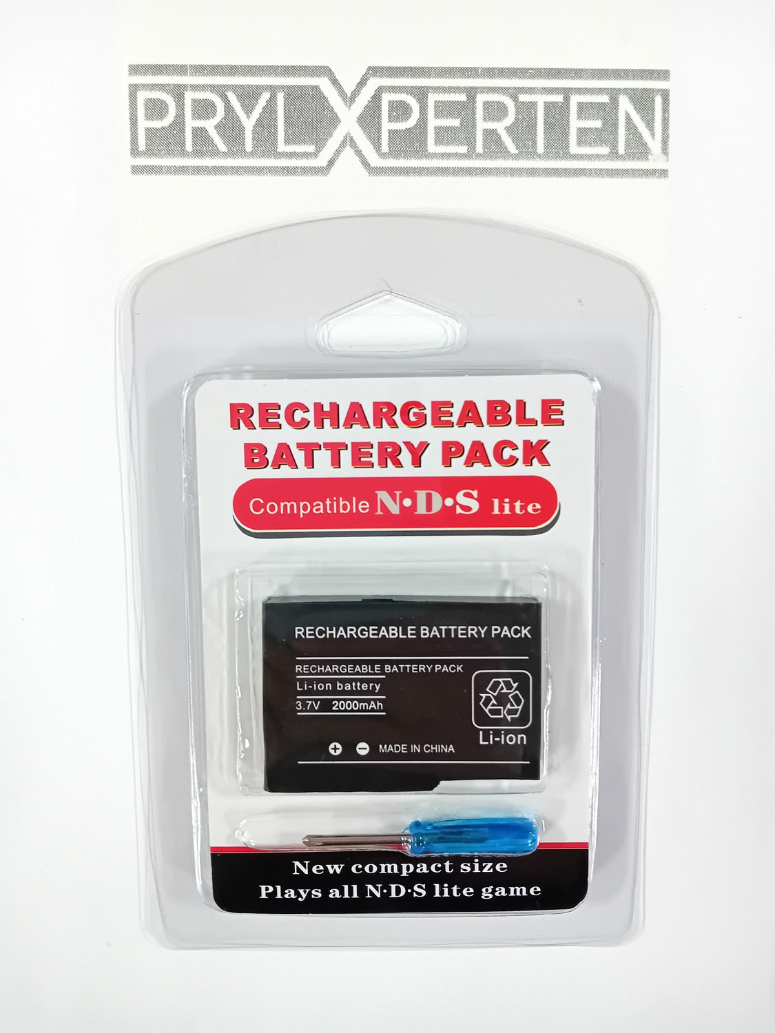 Batteri Kompatibel med Nintendo DS / DS Lite med skruvmejsel Generic