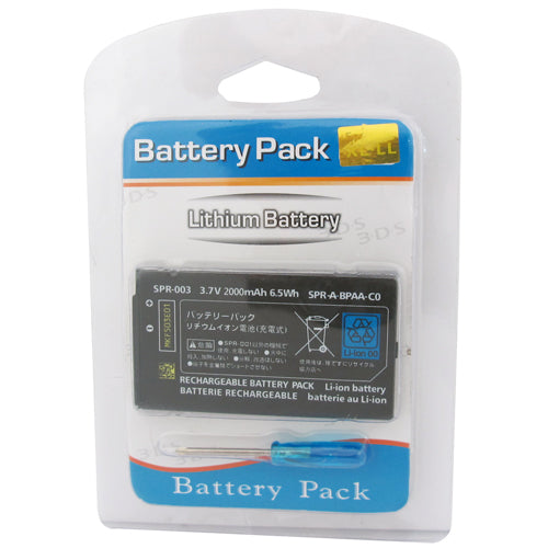 Batteri med skruvmejsel Kompatibel med Nintendo 3DS XL / New 3DS XL Generic