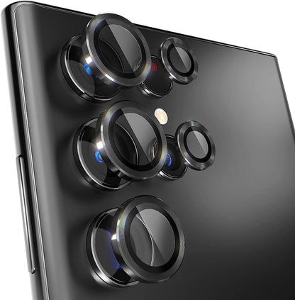 Svart Samsung S23 Ultra Kamera Linsskydd Generic