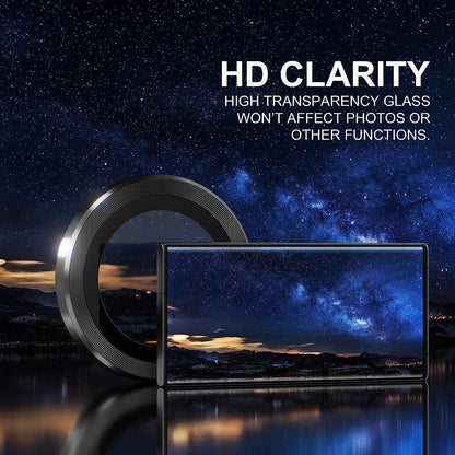 Svart Samsung S23 Ultra Kamera Linsskydd Generic