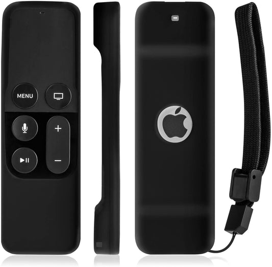 Svart Silikonskydd till fjärrkontroll Apple TV 4 / 5 Generic