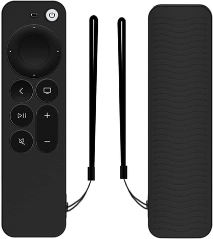 Svart Silikonskydd till fjärrkontroll Apple TV Gen 6 2021 Generic