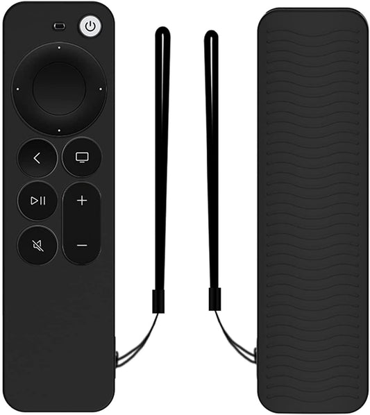 Svart Silikonskydd till fjärrkontroll Apple TV Gen 6 2021 Generic