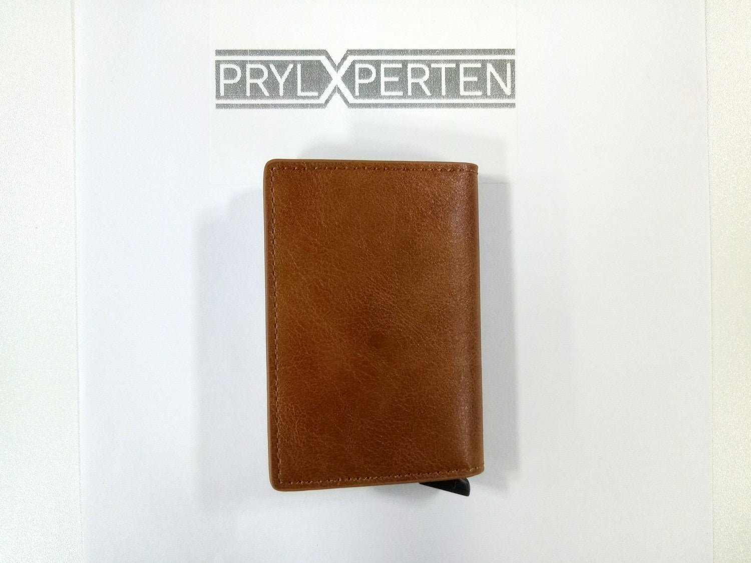 Brun RFID - NFC Skydd Läder Plånbok Korthållare 6st Kort Generic