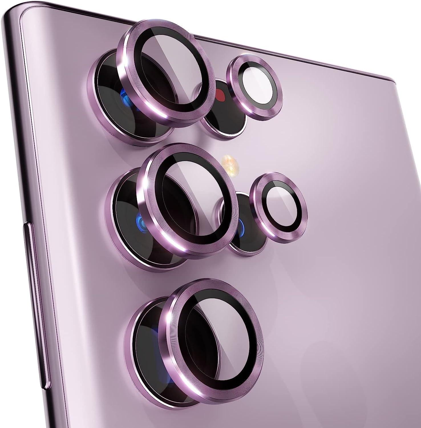 Burgundy Samsung S24 Ultra Kamera Linsskydd Generic