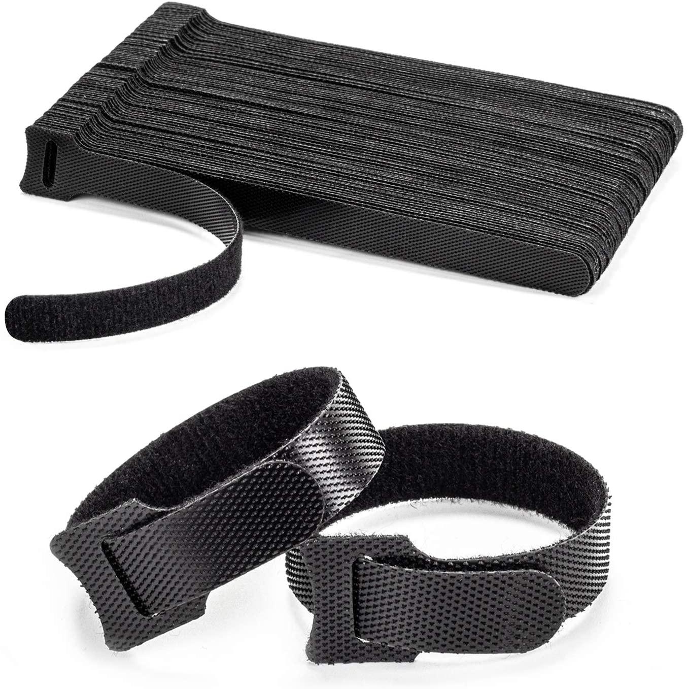 Kabelband, Kardborreband , återanvändbara buntband Velcro 50 pack Generic