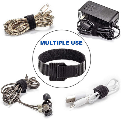 Kabelband, Kardborreband , återanvändbara buntband Velcro 50 pack Generic
