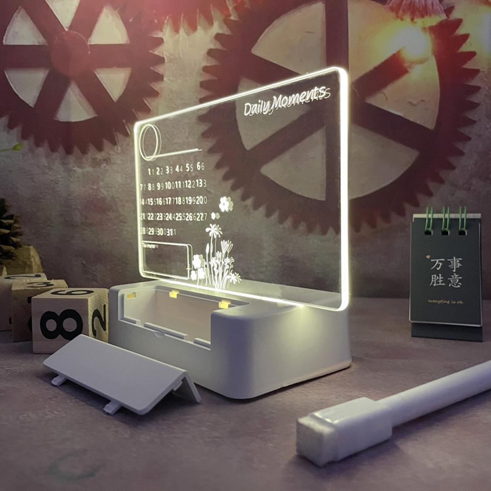 Kalender Anteckningstavla led ljus Generic