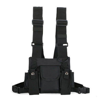 Bröstväska Chest bag 5 Fickor Generic