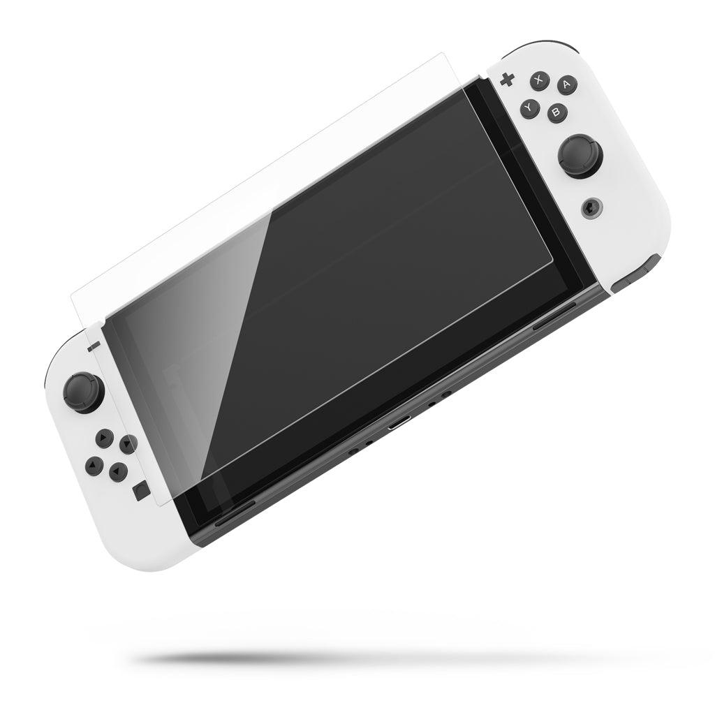 Kompatibel med Nintendo Switch OLED Härdat glas skärmskydd Generic