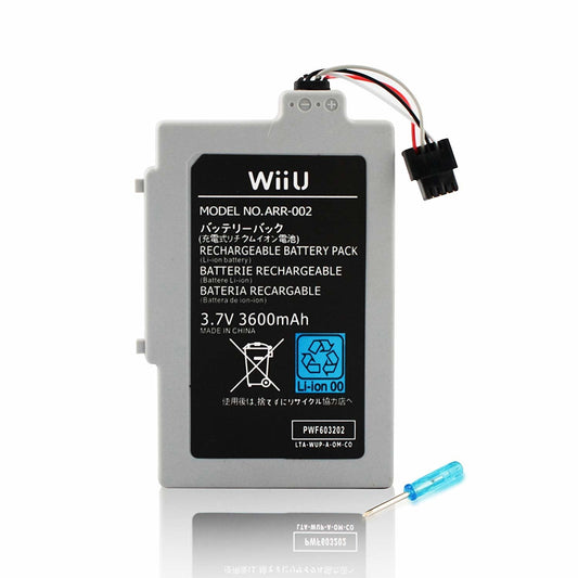 Batteri Kompatibel med Nintendo Wii U 3600mah Generic