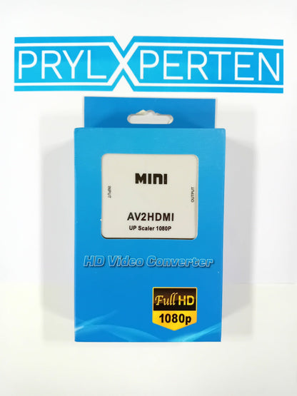 Composite RCA CVBS AV to HDMI converter adapter Generic