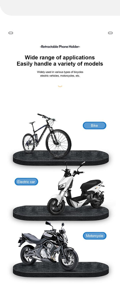 Cykelhållare cykelfäste för mobiltelefon vattentät 360 graders Generic
