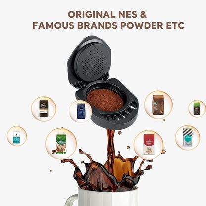 Dolce Gusto Nespresso Kaffekapsel Konvertera till Pulver Kaffe Generic