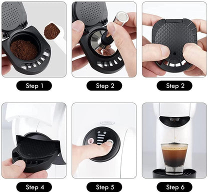 Dolce Gusto Nespresso Kaffekapsel Konvertera till Pulver Kaffe Generic