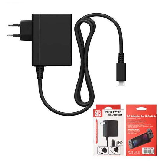 EU AC adapter Kompatibel med Nintendo Switch / lite / OLED dockningsstation Generic