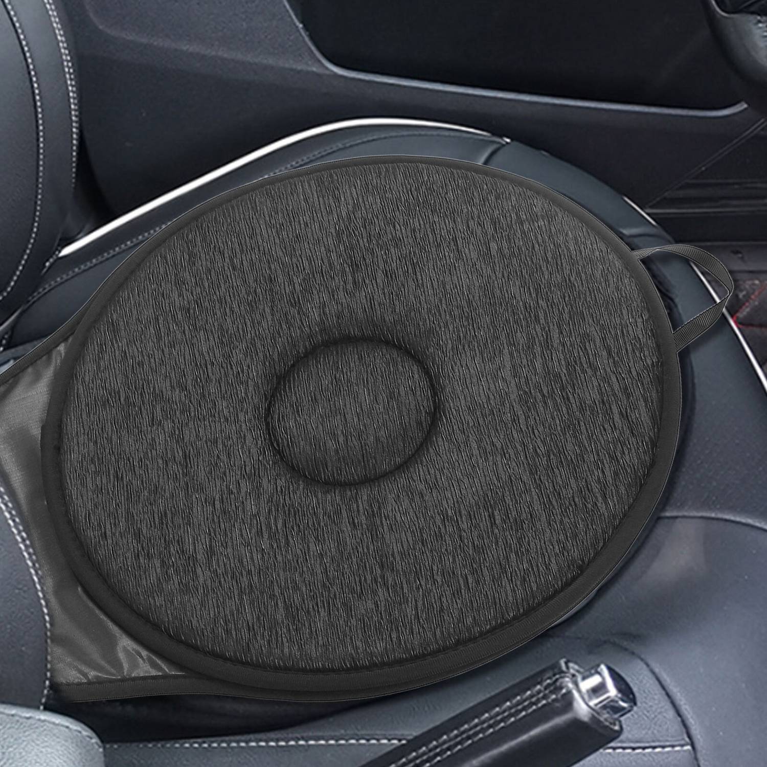 Ergonomisk Roterande sittdyna Svängbar Ortopedisk Snurrsits kudde Bilsäteskudde Generic