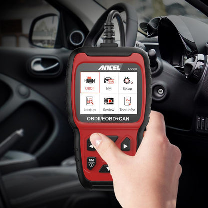 Felkodsläsare ANCEL AS500 OBD2 OBDII livstids fri uppdatering Generic