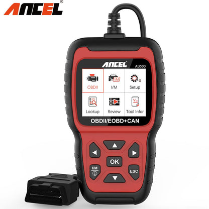 Felkodsläsare ANCEL AS500 OBD2 OBDII livstids fri uppdatering Generic