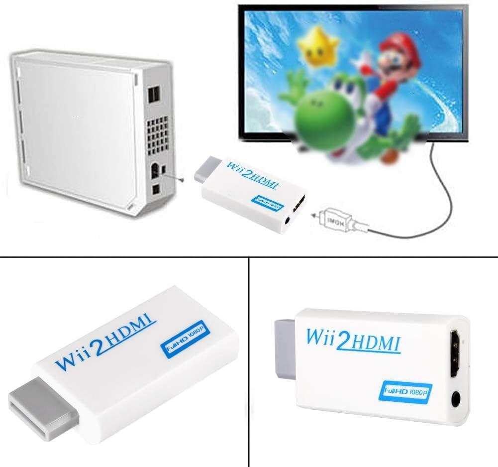 HDMI-adapter Kompatibel med Nintendo Wii Generic