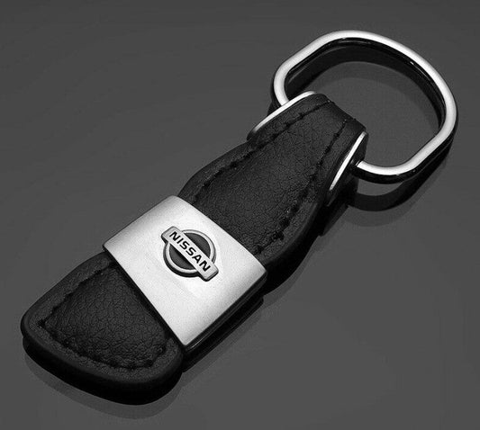 Äkta Läder Nissan nyckelring Generic