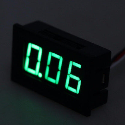 Grön Digital Voltmätare 3.3-30V Generic