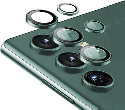 Grön Samsung S22 Ultra Kamera Linsskydd Generic