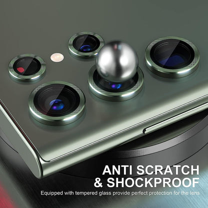 Grön Samsung S24 Ultra Kamera Linsskydd Generic