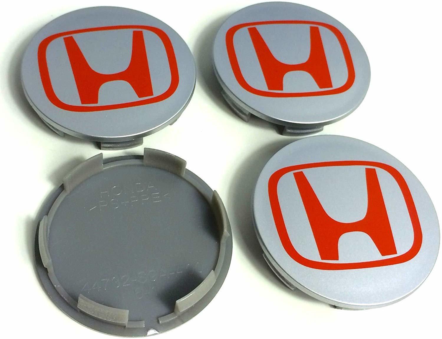 H02 - 68MM 4-pack Centrumkåpor Honda Generic