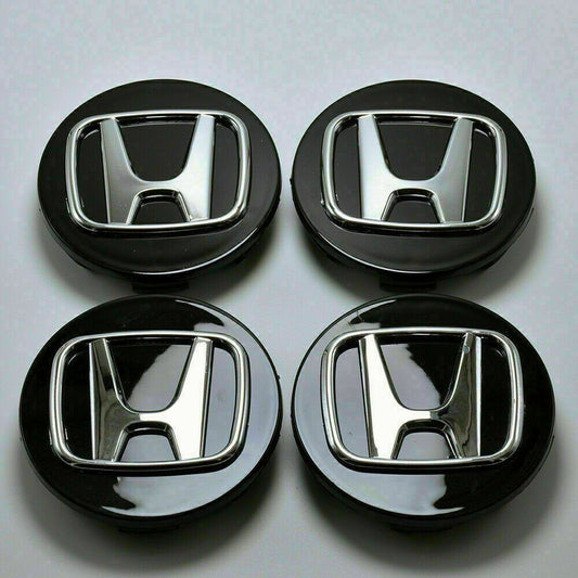 H08 - 69MM 4-pack Centrumkåpor Honda Generic