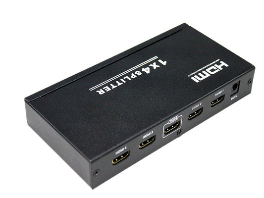 HDMI Splitter 1x4 (4 utgångar) med stöd för 3D - HDCP v1.4 Generic