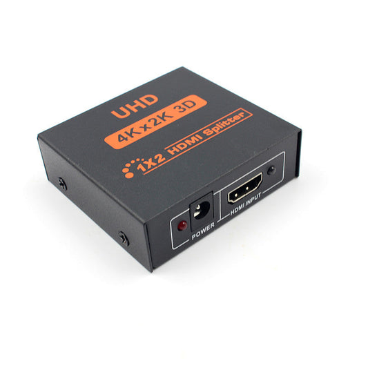 HDMI Splitter Switcher för 1 bildkälla till 2 bildvisare 4K Generic