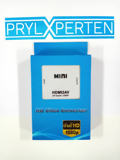 HDMI Till Composite RCA CVBS AV Converter Adapter Generic