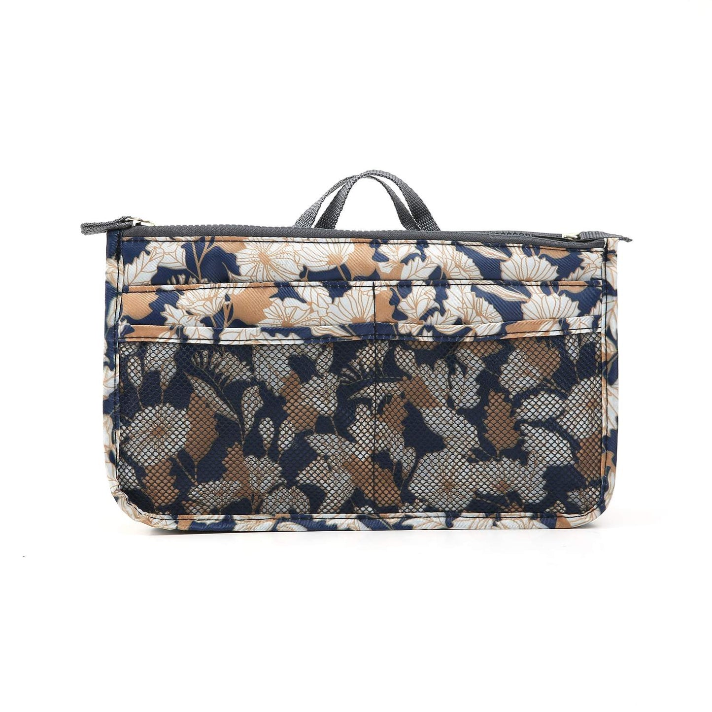 Bag in Bag Handväskinsats Väskinsats Blomma Beige Generic