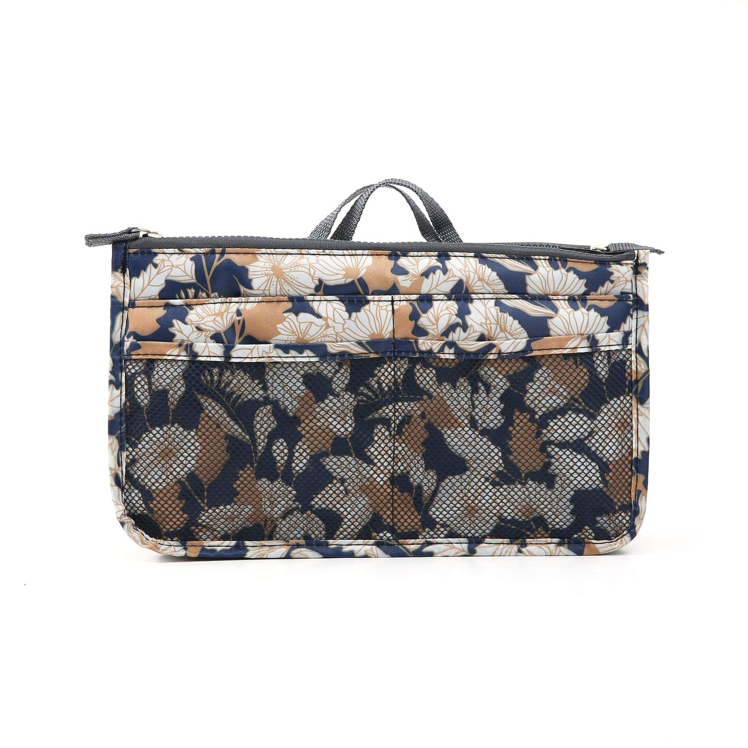 Bag in Bag Handväskinsats Väskinsats Blomma Beige Generic