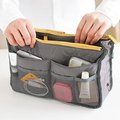Bag in Bag Handväskinsats Väskinsats Grå Generic