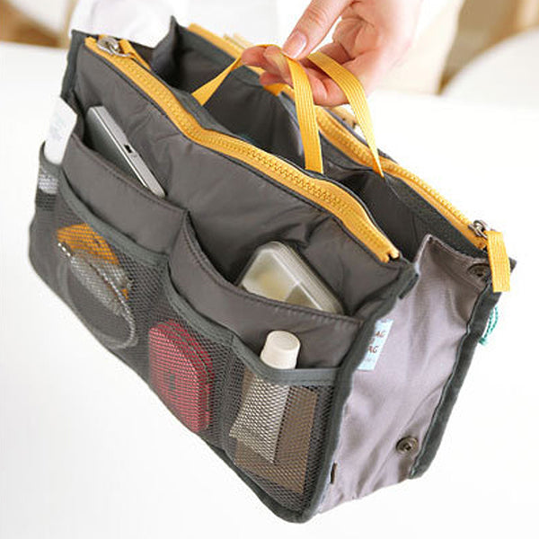 Bag in Bag Handväskinsats Väskinsats Grå Generic