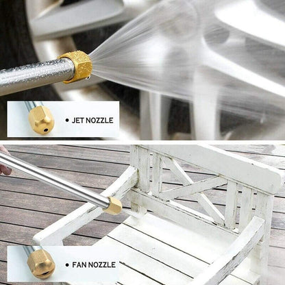 Högtrycksmunstycke Water Jet Gun för trädgårdsslang Generic