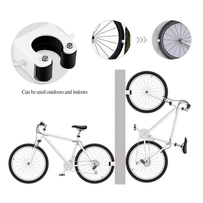 Hybrid Cykelställ Väggmonterad cykelhållare Small Generic