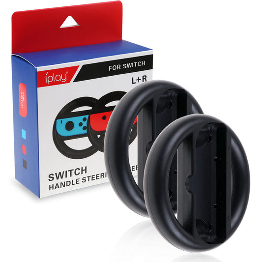 Svart Joy-Con Wheel 2st Kompatibel med Nintendo Switch Generic