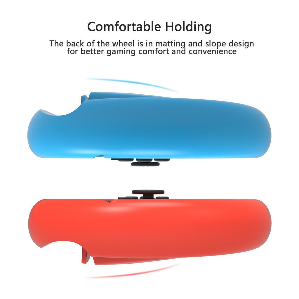 Joy-Con Wheel 2st Blå&Rosa Kompatibel med Nintendo Switch Generic