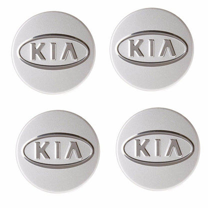 KIA01 - 58MM 4-pack Centrumkåpor KIA Generic