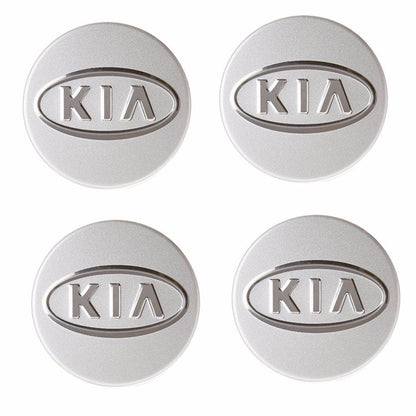 KIA01 - 58MM 4-pack Centrumkåpor KIA Generic