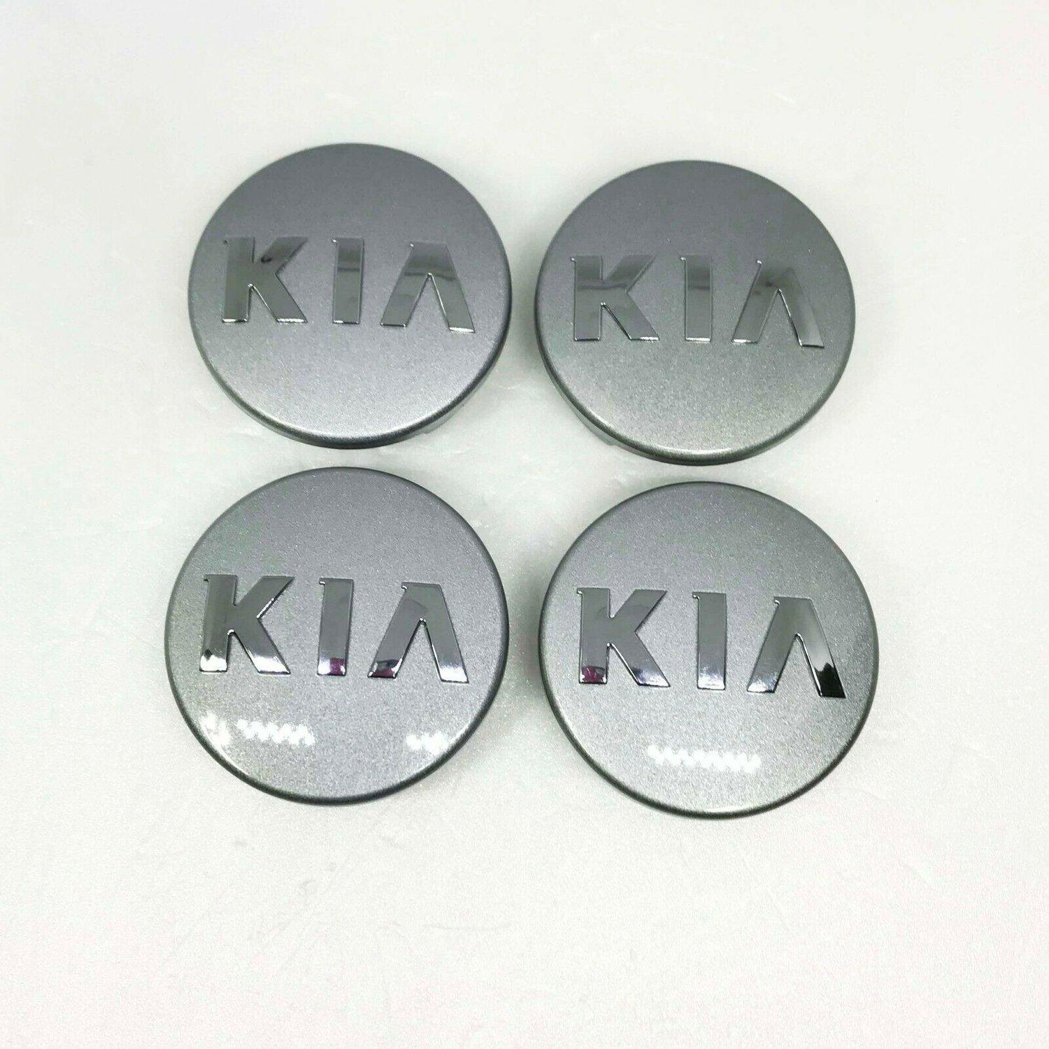 KIA03 - 58MM 4-pack Centrumkåpor KIA Generic
